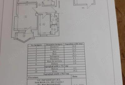Apartament 3 camere 81m + boxa 19 m Medgidia - 1