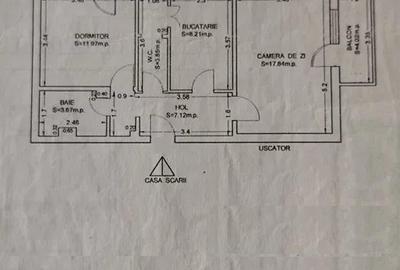 Dacia, Hasdeu, decomandat, 2 camere, 62mp, vanzari Constanta Dacia, Hasdeu, decomandat, 2 camere, 62mp, vanzari Constanta - 7