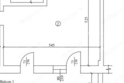 Garsoniera, open space, 35 mp, Cartier Veteranilor - zona Parc - 1