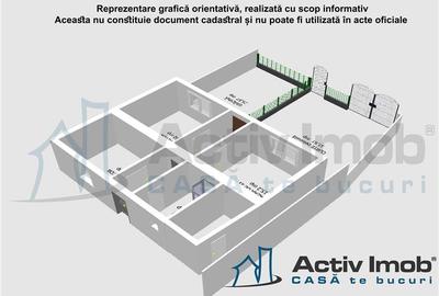 Casă individuală cu 3 camere cu Teren 274 Mp în Est - 19