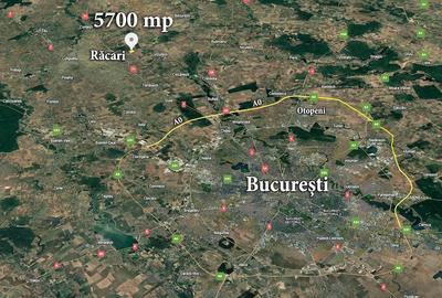Teren de 5700 mp, în Răcari - 5