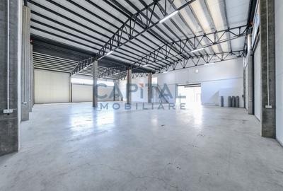 Hala de inchiriat cu spatiu comercial, 1200mp, Baciu, Comision 0% - 2