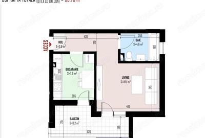 Garsoniera decomandata /Bragadiru-Cartierul Independentei - 2