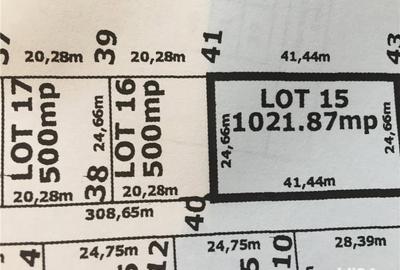 Teren de 2321.74 mp, în Corbeanca - 2