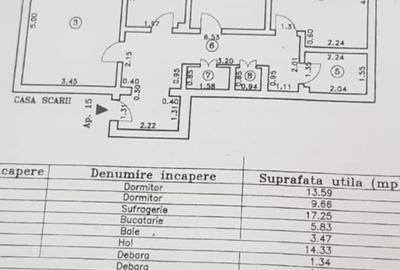 Apartament cu 3 camere decomandat, mobilat în Tomis Nord - 9