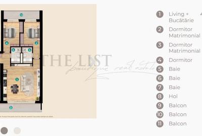 Apartament cu 4 camere în Central