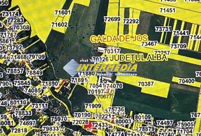 Urgent! Teren intravilan 2100mp in Galda de Jos cu utilitati - 1