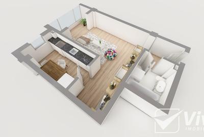 Rond Mall Moldova | Complex Nou | Apartament 1 cameră | Parter | Lift - 5