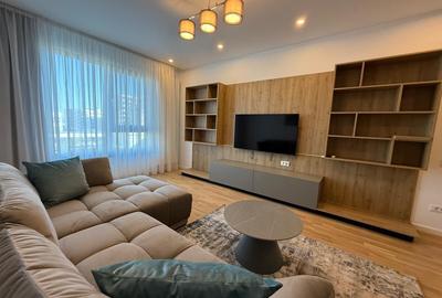 Apartament cu 3 camere semidecomandat, mobilat în Brâncoveanu