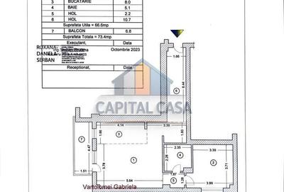 Apartament cu 2 camere semidecomandat, mobilat în Nord - 16