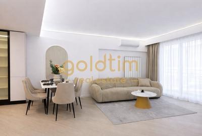 Apartament cu 3 camere semidecomandat, mobilat în Pipera