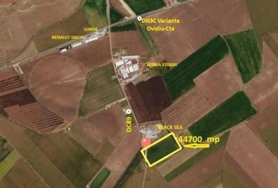 Teren intravilan 44700 mp - Ideal parc logistic, showroom sau depozit, Constanța - 10