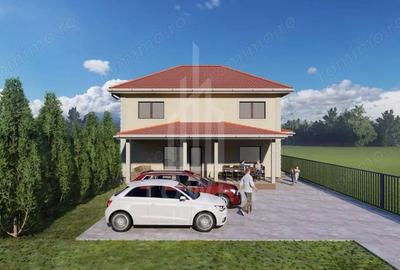 Casă cu 5 camere cu Teren 420 Mp în Șelimbăr