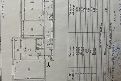 Apartament cu 3 camere decomandat în Central - 3