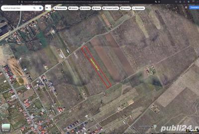 Teren de 2500 mp, în Mărăcineanu