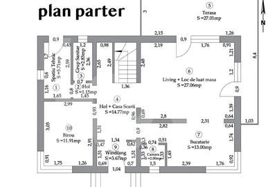 Casa de Vanzare in Cristian, Sibiu - 5 Camere, 2 Terase, Teren 486 - 5
