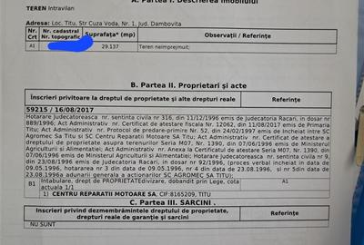 Teren Construcții intravilan de 29137 mp, în Vest - 4