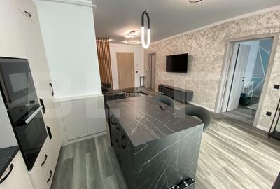 Apartament cu 2 camere semidecomandat, mobilat în Florești - 9