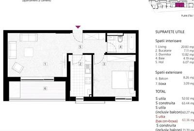 Apartament Lux 2 Camere Eminescu I Boxa Inclusa - 10