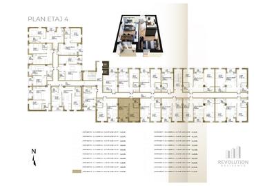 Apartament cu 2 camere decomandat în Hotvon - 10