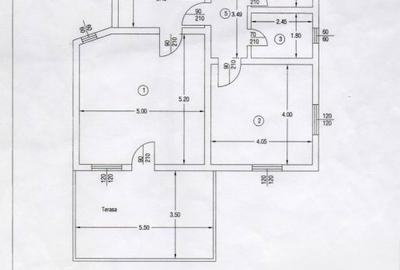 Casă cu 4 camere în Cricău - 1