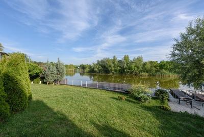 Vila eleganta pe malul lacului| Ponton si piscina| Snagov - 23