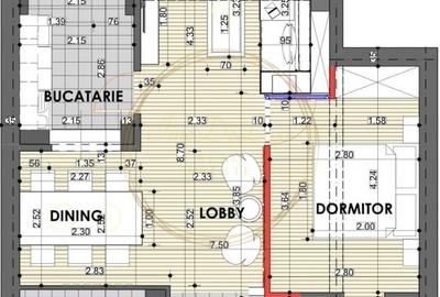 Apartament 2 camere, 57 mp utili, 2012, Marasti, zona Calea Dorobantilor - 14