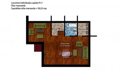 Casă cu 4 camere în Măgurele - 5