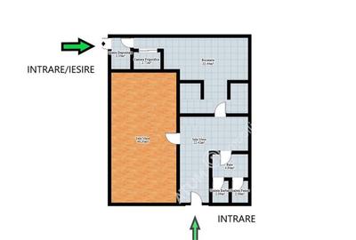 Spațiu comercial, de 130 mp, în Central - 4