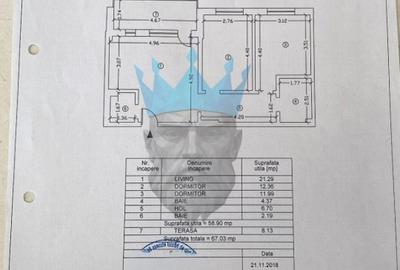 Apartament cu 3 camere semidecomandat în Nord - 14