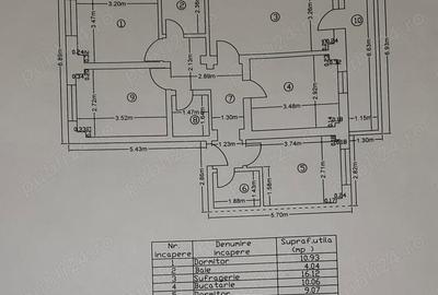 Apartament cu 4 camere decomandat în Central - 1