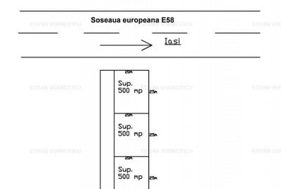 Teren la Strada EUROPEANA , CU TOATE UTILITATILE parcele de - 1