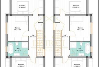 Duplex cu 4 camere, despărțit prin camera tehnica | Mosnita Noua | Barista - 6