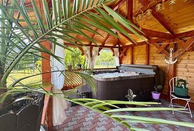 Refugiu pretios:  jacuzzi, lemn masiv, 2.000 mp teren,4 dormitoare, cuptor,inves - 5