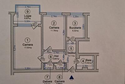 Vatra Luminoasa, Maior Coravu, et. 3, decomandat - 1