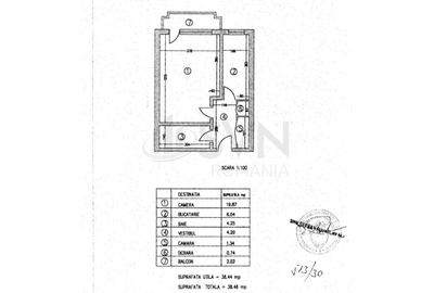 Garsonieră decomandată în Timpuri Noi - 9