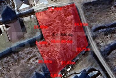 Teren intravilan, 1540 mp, 32 mp front, Corusu - 3