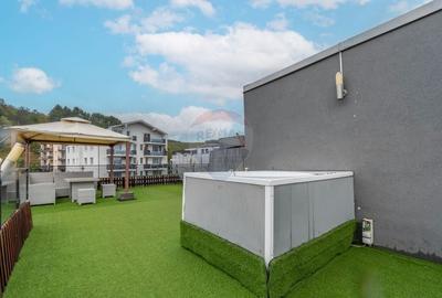 Penthouse de inchiriat cu terasa si jacuzzi | Donath Park - 22