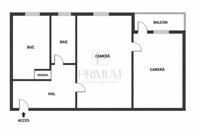 Apartament cu 2 camere semidecomandat în Gheorghe Lazăr - 7