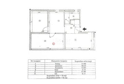 Apartament cu 3 camere în Central - 12