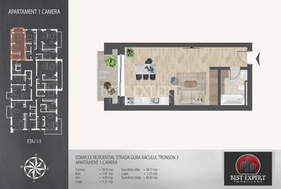 Garsoniera Ideal Investitie -7 minute metrou N.Teclu - 3