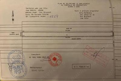 Teren de 7500 mp, în Brănești - 3