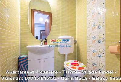 VANZARE Apartament 4 camere TITAN (str. Firidei) CENTRALA -fara credit - 8