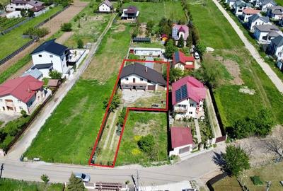 Casa individuala Snagov - Sat Snagov |  P+1 | Doua garaje | Teren 500mp - 32