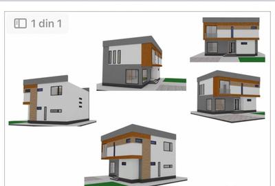 Casă cu 4 camere cu Teren 500 Mp în Cârcea