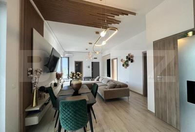 Apartament cu 3 camere semidecomandat în Central - 1