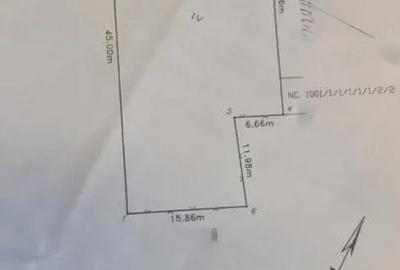 Teren de 900 mp, în Central