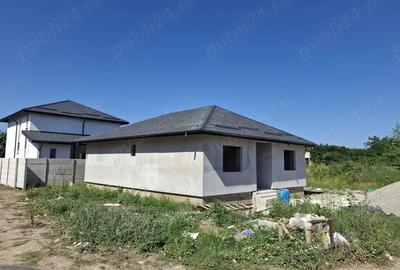 Casa de vanzare construc?ie 2024 pe teren de 500 mp.3 dormitoare 2 bai living incalzire pardoseala t - 5