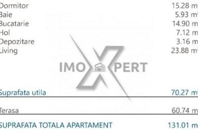Apartament nou cu 2 camere si terasa de 60mp zona EliteCity - 2