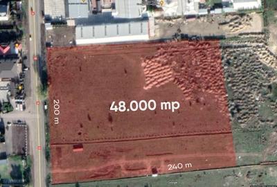 Teren DN26 48000 m2 , vizavi STAER